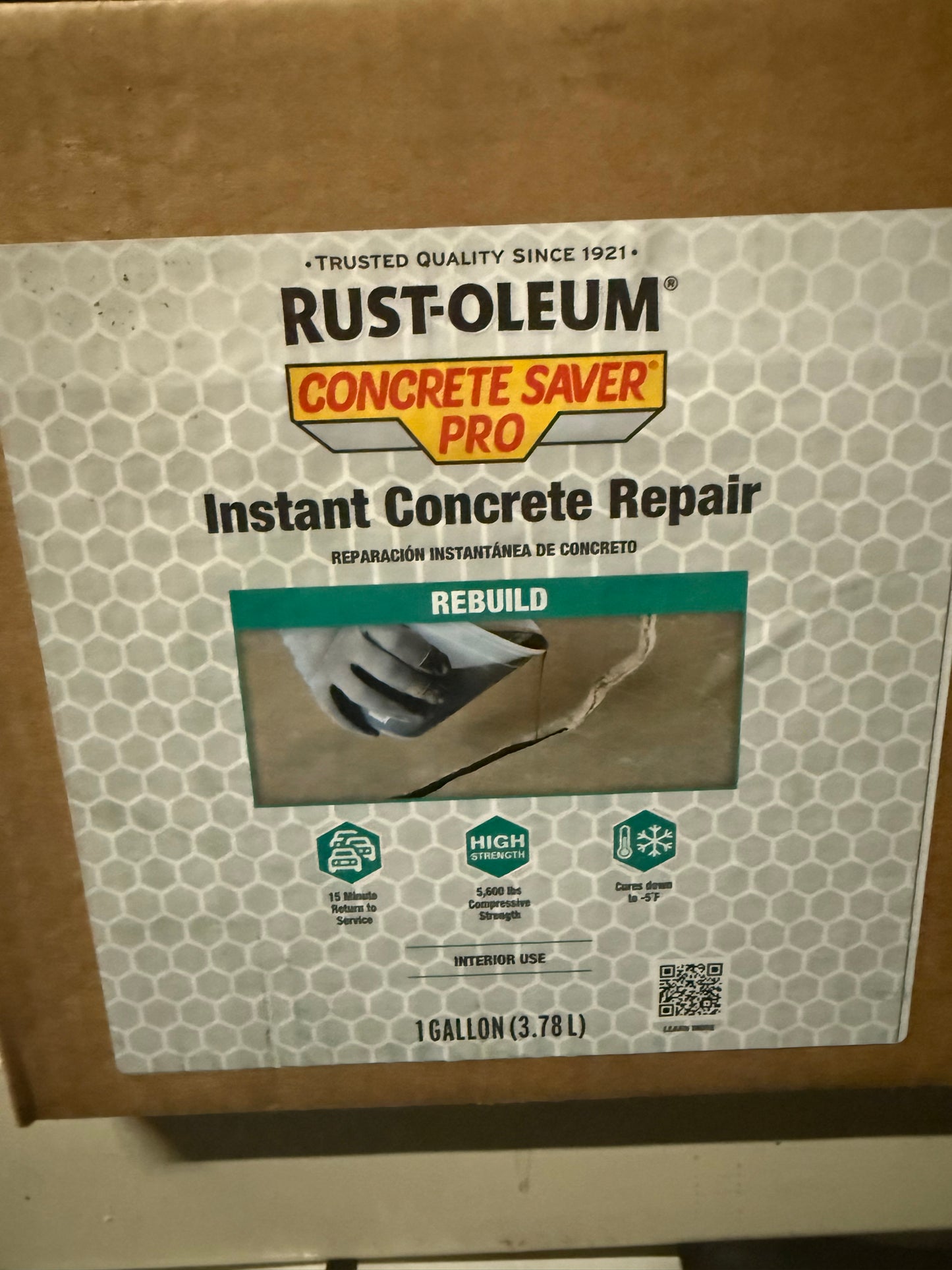 CS Pro Instant Concrete Repair – 1 gal (Item #392538)