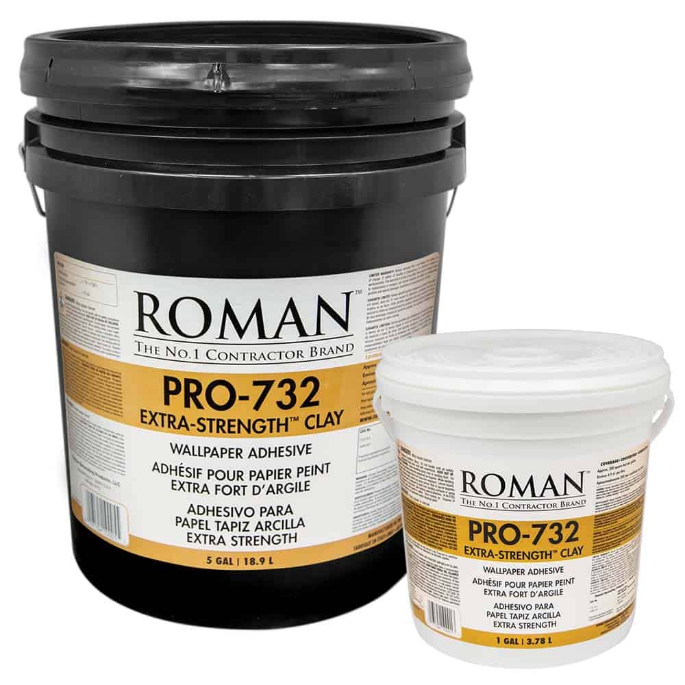 Roman 732 Extra Strength Clay Wallcovering Adhesive