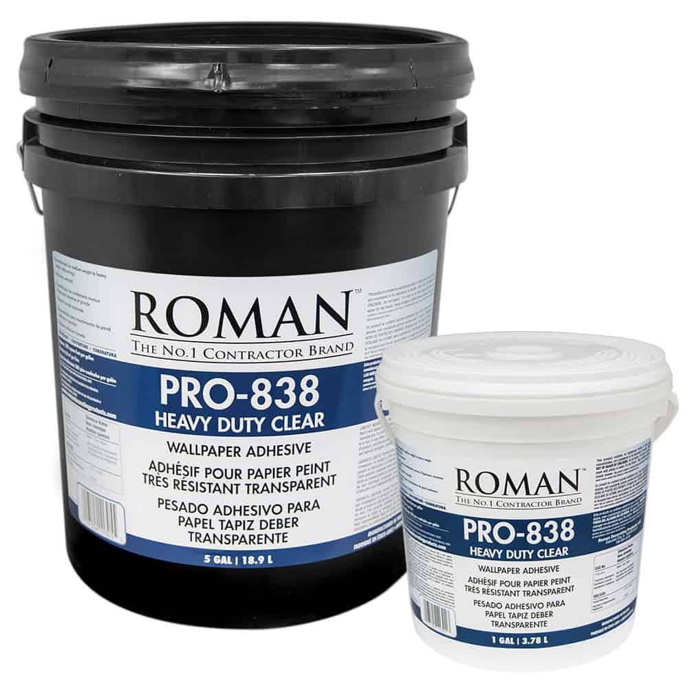 Roman 838 Heavy Duty Clear Wallpaper Paste