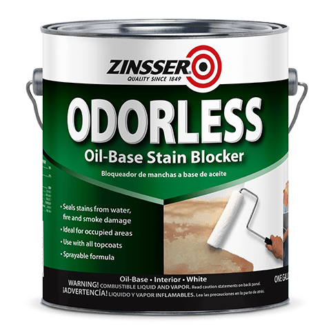 Zinsser Odorless Oil-Based Stain Blocker - Rossi Paint Stores - Gallon