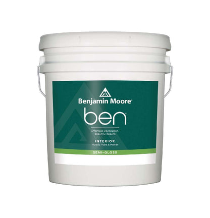 Benjamin Moore ben - Rossi Paint Stores - Semi-Gloss - 5 Gallon