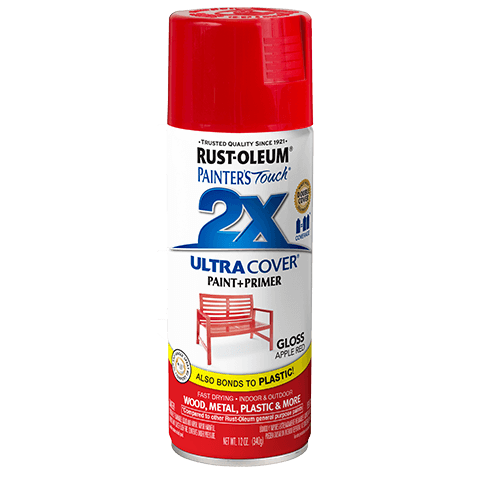 Rust-Oleum Painters Touch 2X Ultra Cover Spray Paint Apple Red
