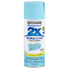 Rust-Oleum Painters Touch 2X Ultra Cover Spray Paint Aqua