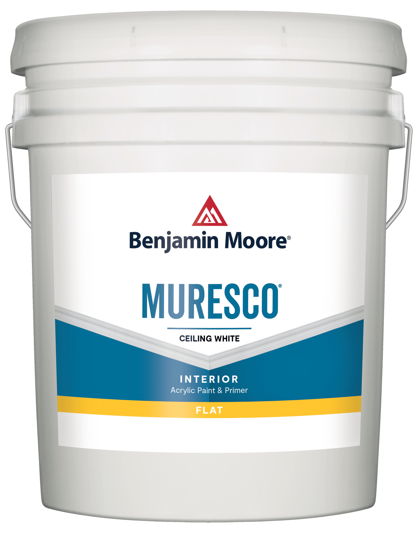 Benjamin Moore Muresco Ceiling Paint Flat 5 Gallon