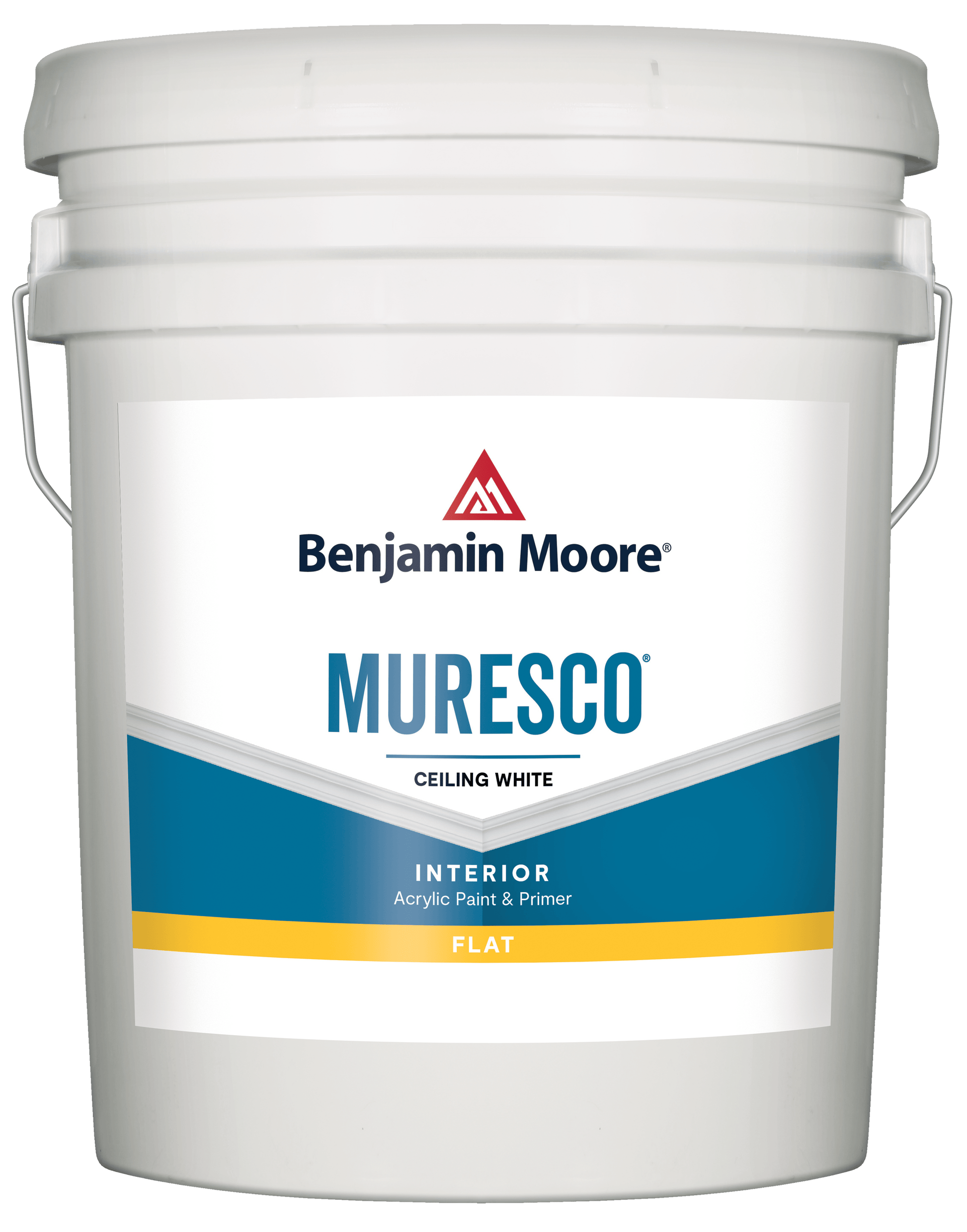 Benjamin Moore Muresco Ceiling Paint - Rossi Paint Stores - Flat - 5 Gallon