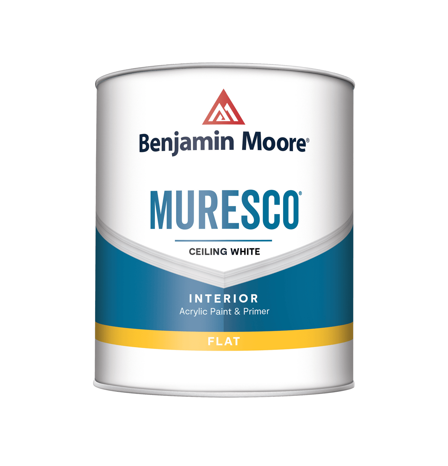 Benjamin Moore Muresco Ceiling Paint Flat Quart