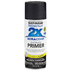 Rust-Oleum Painters Touch 2X Ultra Cover Spray Paint - Rossi Paint Stores - Black Primer
