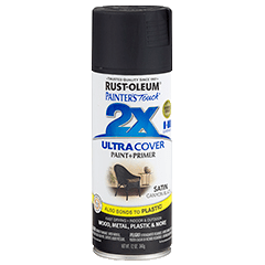 Rust-Oleum Painters Touch 2X Ultra Cover Spray Paint - Rossi Paint Stores - Canyon Black