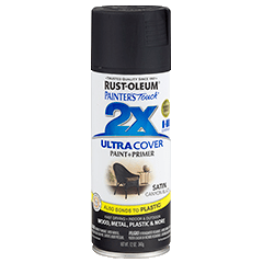 Rust-Oleum Painters Touch 2X Ultra Cover Spray Paint Canyon Black