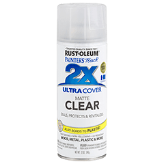 Rust-Oleum Painters Touch 2X Ultra Cover Spray Paint - Rossi Paint Stores - Flat Clear
