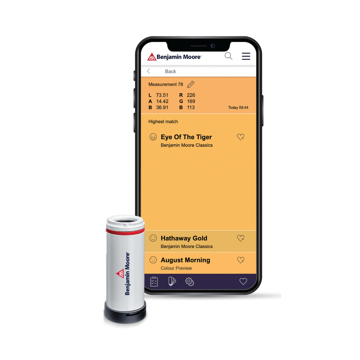 Benjamin Moore Color Reader Tool