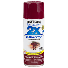 Rust-Oleum Painters Touch 2X Ultra Cover Spray Paint Cranberry