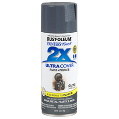 Rust-Oleum Painters Touch 2X Ultra Cover Spray Paint - Rossi Paint Stores - Dark Gray