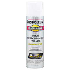 Rust-Oleum Professional High Performance Spray Paint - Rossi Paint Stores - Flat White