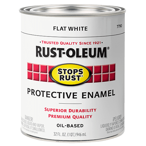 Rustoleum Stops Rust Quart Flat White