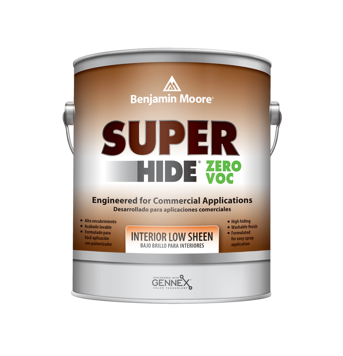 Benjamin Moore Super Hide Zero - Rossi Paint Stores - Low Sheen-Eggshell - Gallon