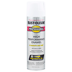 Rust-Oleum Professional High Performance Spray Paint - Rossi Paint Stores - Gloss White