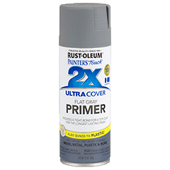 Rust-Oleum Painters Touch 2X Ultra Cover Spray Paint Gray Primer