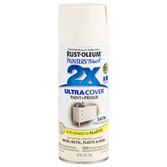 Rust-Oleum Painters Touch 2X Ultra Cover Spray Paint Heirloom White