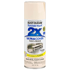 Rust-Oleum Painters Touch 2X Ultra Cover Spray Paint Ivory