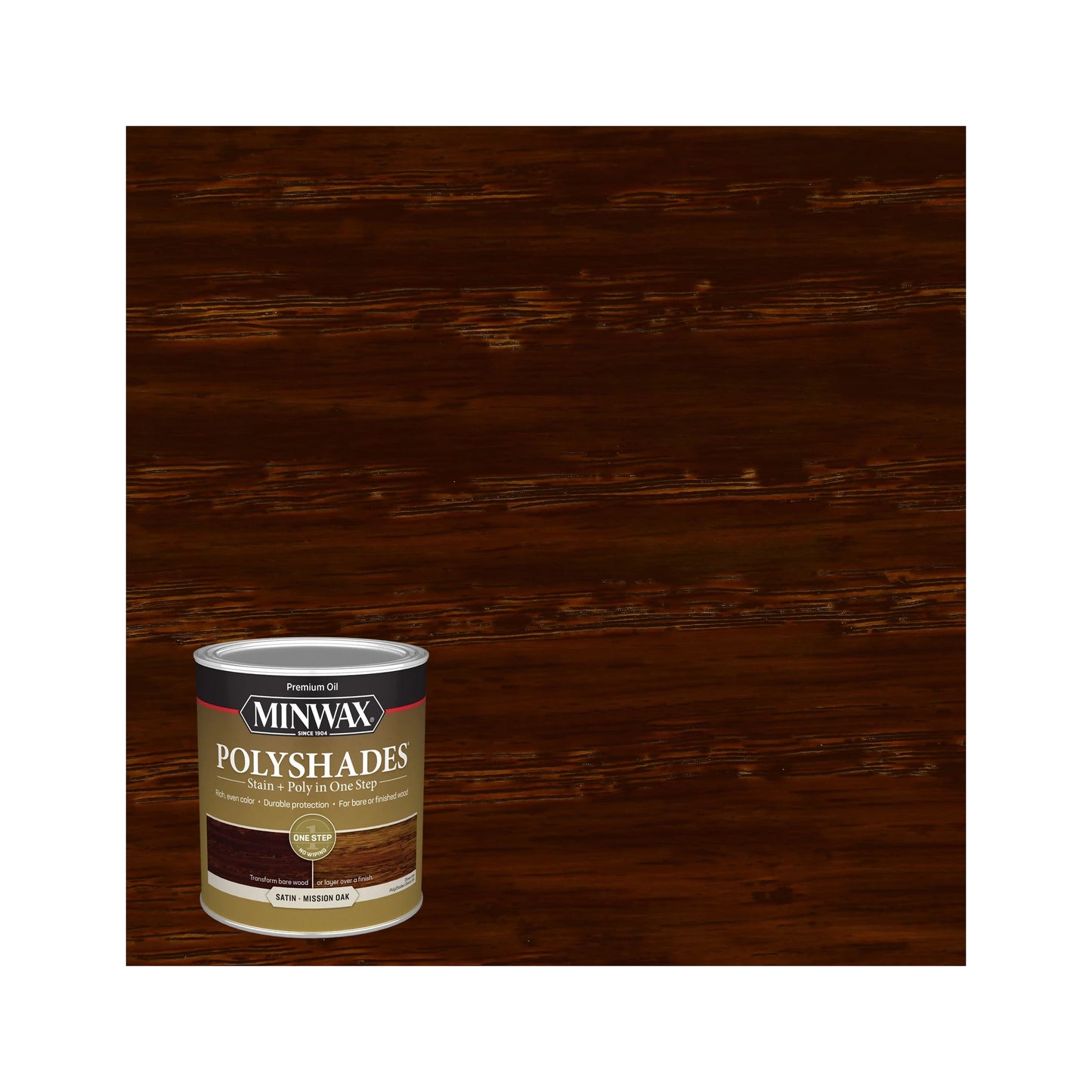 Minwax PolyShades Satin Mission Oak