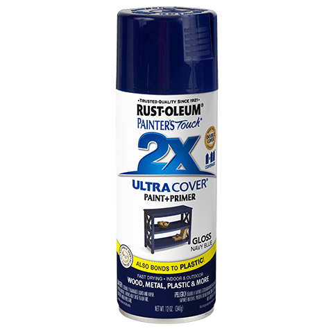 Rust-Oleum Painters Touch 2X Ultra Cover Spray Paint Navy Blue