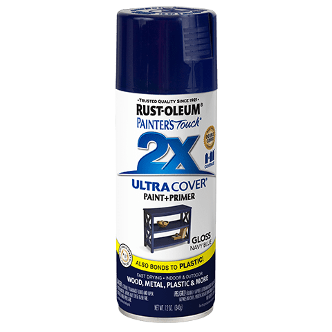Rust-Oleum Painters Touch 2X Ultra Cover Spray Paint - Rossi Paint Stores - Navy Blue