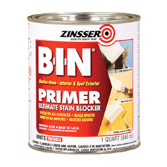 Zinsser B-I-N Primer - Rossi Paint Stores - Quart