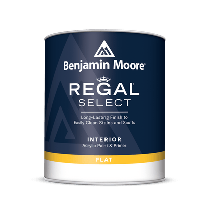 Benjamin Moore Regal Select - Rossi Paint Stores - Flat - Quart