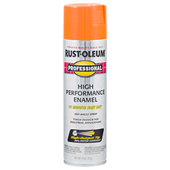 Rust-Oleum Professional High Performance Spray Paint - Rossi Paint Stores - Safety Orange