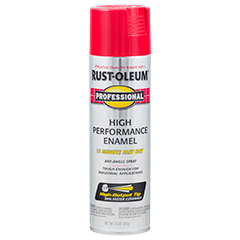 Rust-Oleum Professional High Performance Spray Paint - Rossi Paint Stores - Safety Red