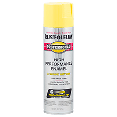 Rust-Oleum Professional High Performance Spray Paint - Rossi Paint Stores - Safety Yellow