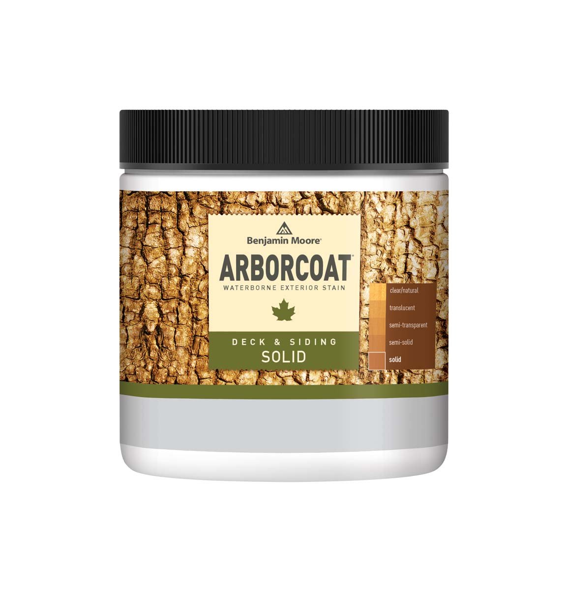Arborcoat Solid Waterborne Deck and Siding Stain Sample