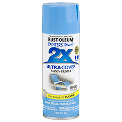 Rust-Oleum Painters Touch 2X Ultra Cover Spray Paint - Rossi Paint Stores - Spa Blue