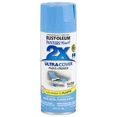 Rust-Oleum Painters Touch 2X Ultra Cover Spray Paint Spa Blue
