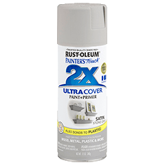 Rust-Oleum Painters Touch 2X Ultra Cover Spray Paint Stone Gray
