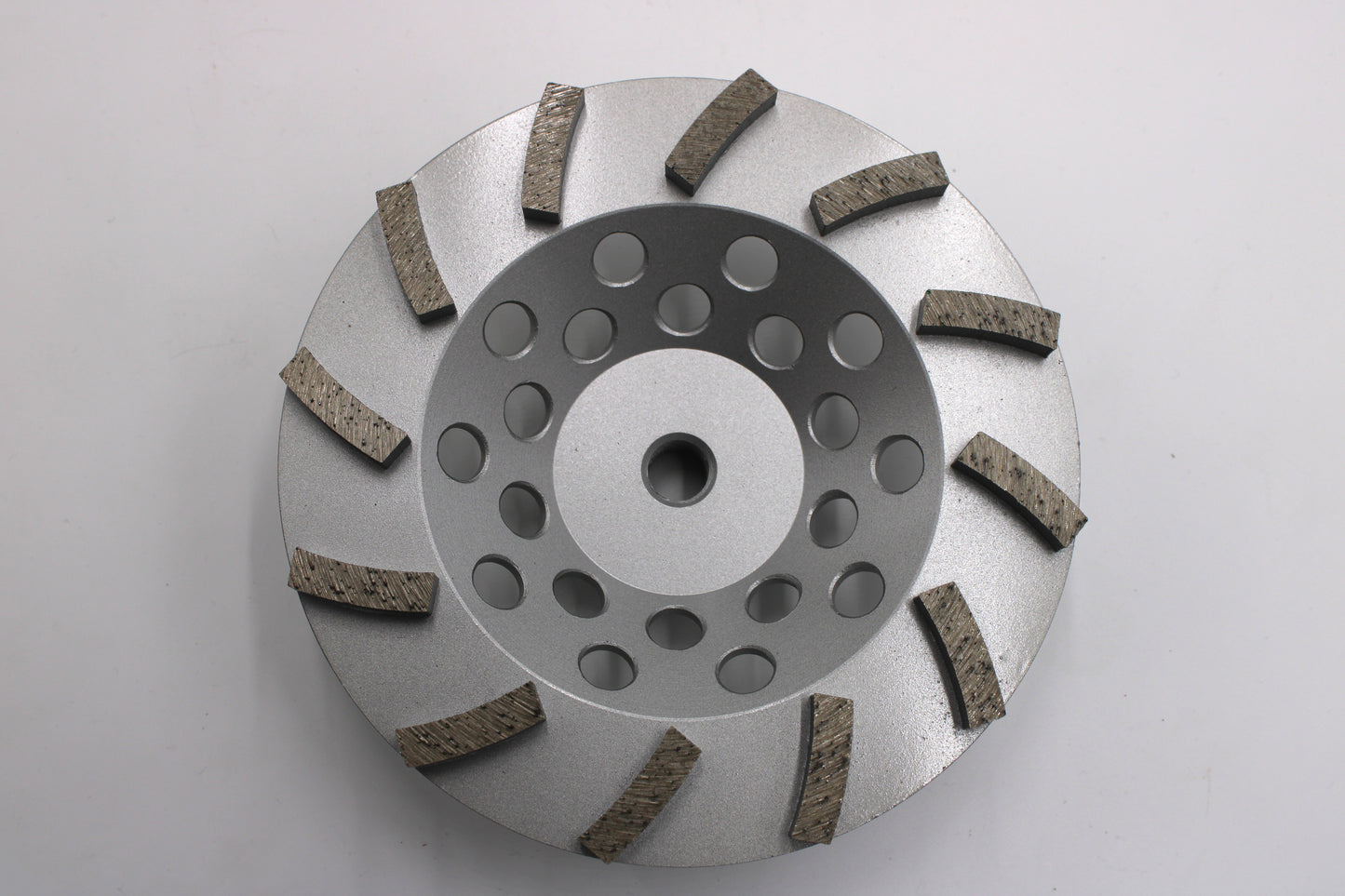 Forte 7" Turbo Segmented Cup Wheel – 12 Segments, 5/8"-11 Thread