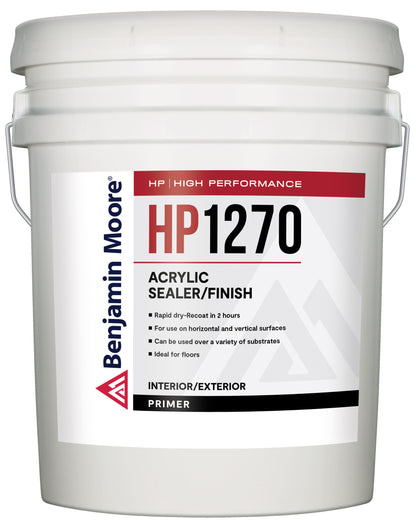 Benjamin Moore High-Performance Clear Acrylic Sealer HP1270