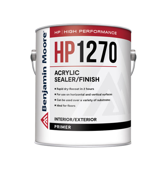 Benjamin Moore High-Performance Clear Acrylic Sealer HP1270