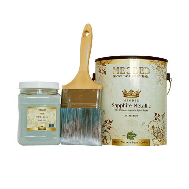 Meoded Sapphire Metallic Paint - Sahara – Rossi Paint Stores