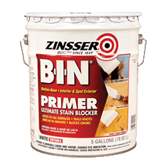 Zinsser B-I-N Primer - Rossi Paint Stores - 5 Gallon