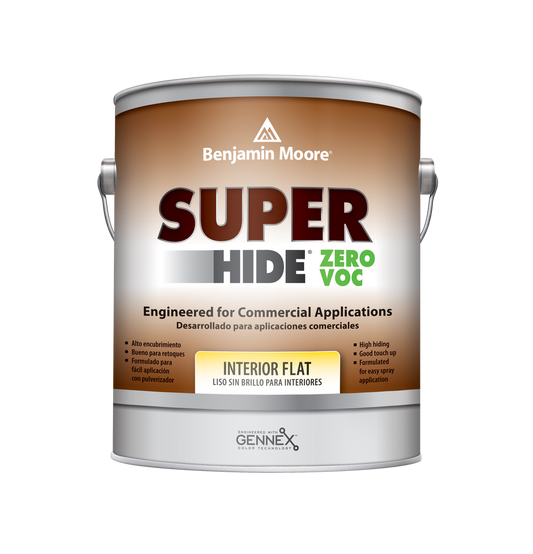 Benjamin Moore Super Hide Zero - Rossi Paint Stores - Flat - Gallon