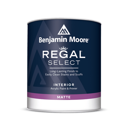 Benjamin Moore Regal Select - Rossi Paint Stores - Matte - Quart