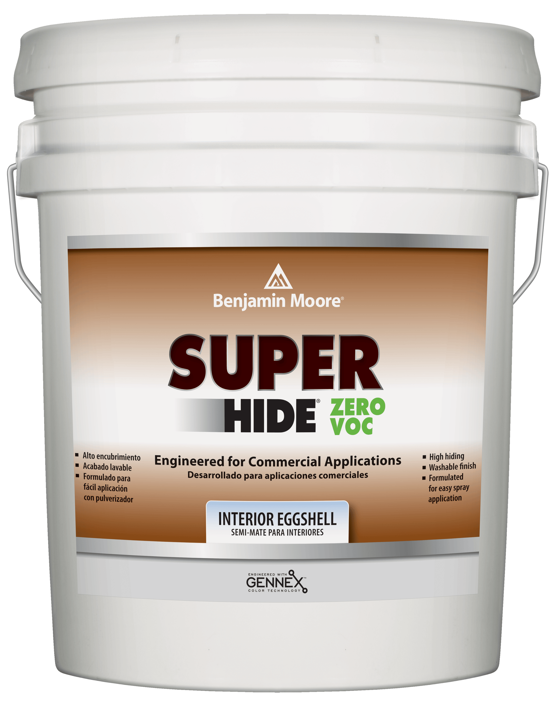 Benjamin Moore Super Hide Zero - Rossi Paint Stores - Eggshell - 5 Gallon