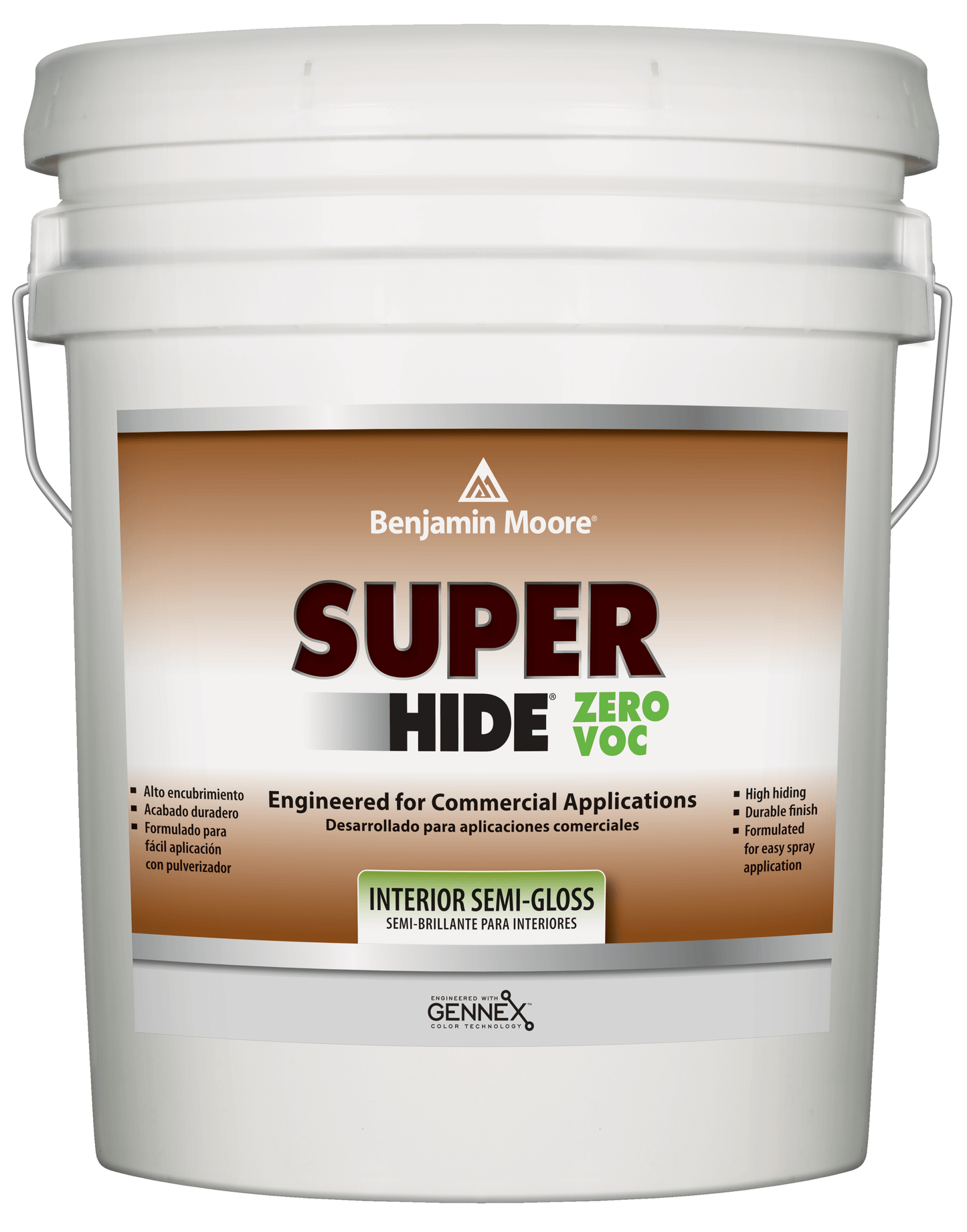 Benjamin Moore Super Hide Zero - Rossi Paint Stores - Semi-Gloss - 5 Gallon