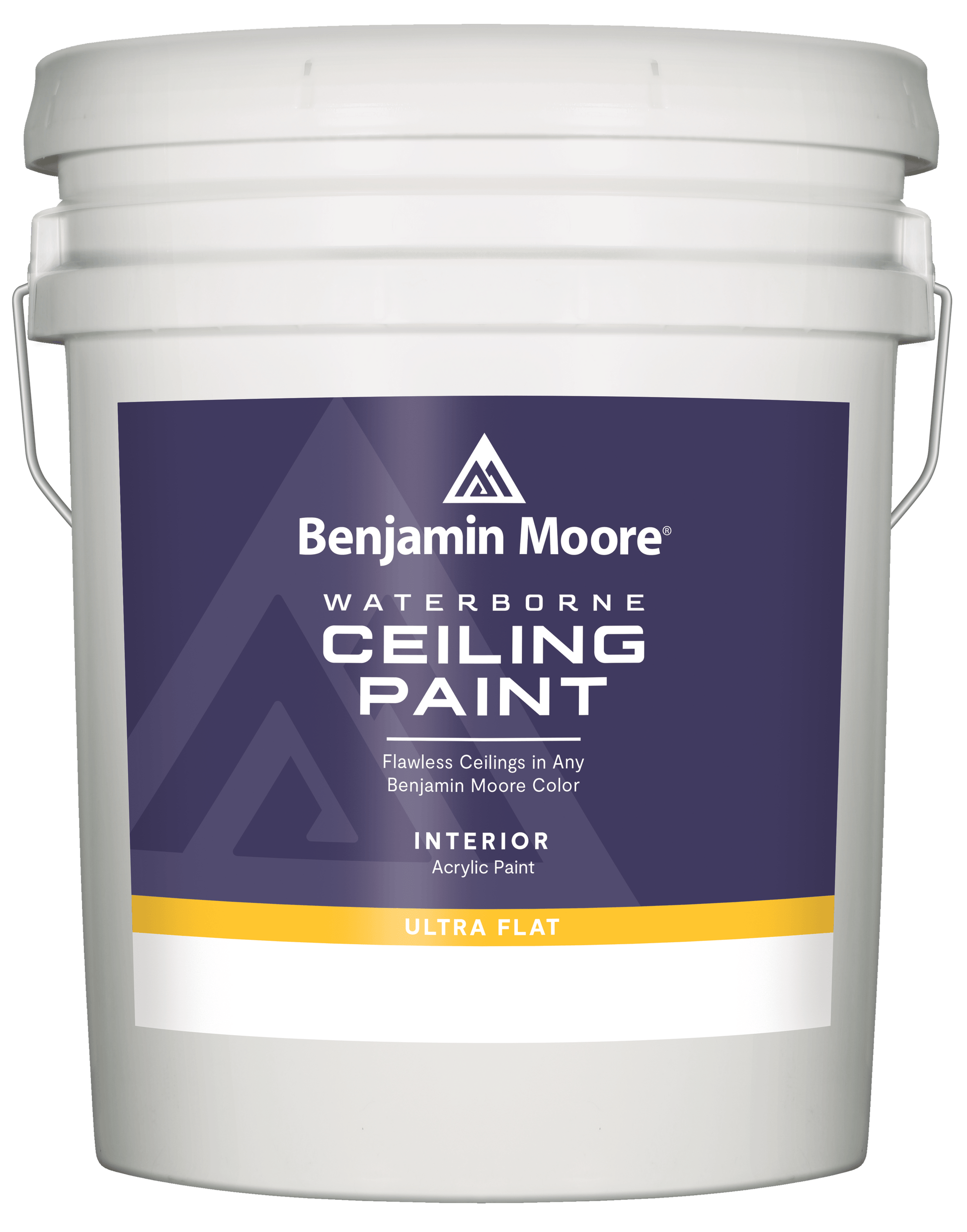 Benjamin Moore Waterborne Ceiling Paint - Rossi Paint Stores - Ultra Flat - 5 Gallon