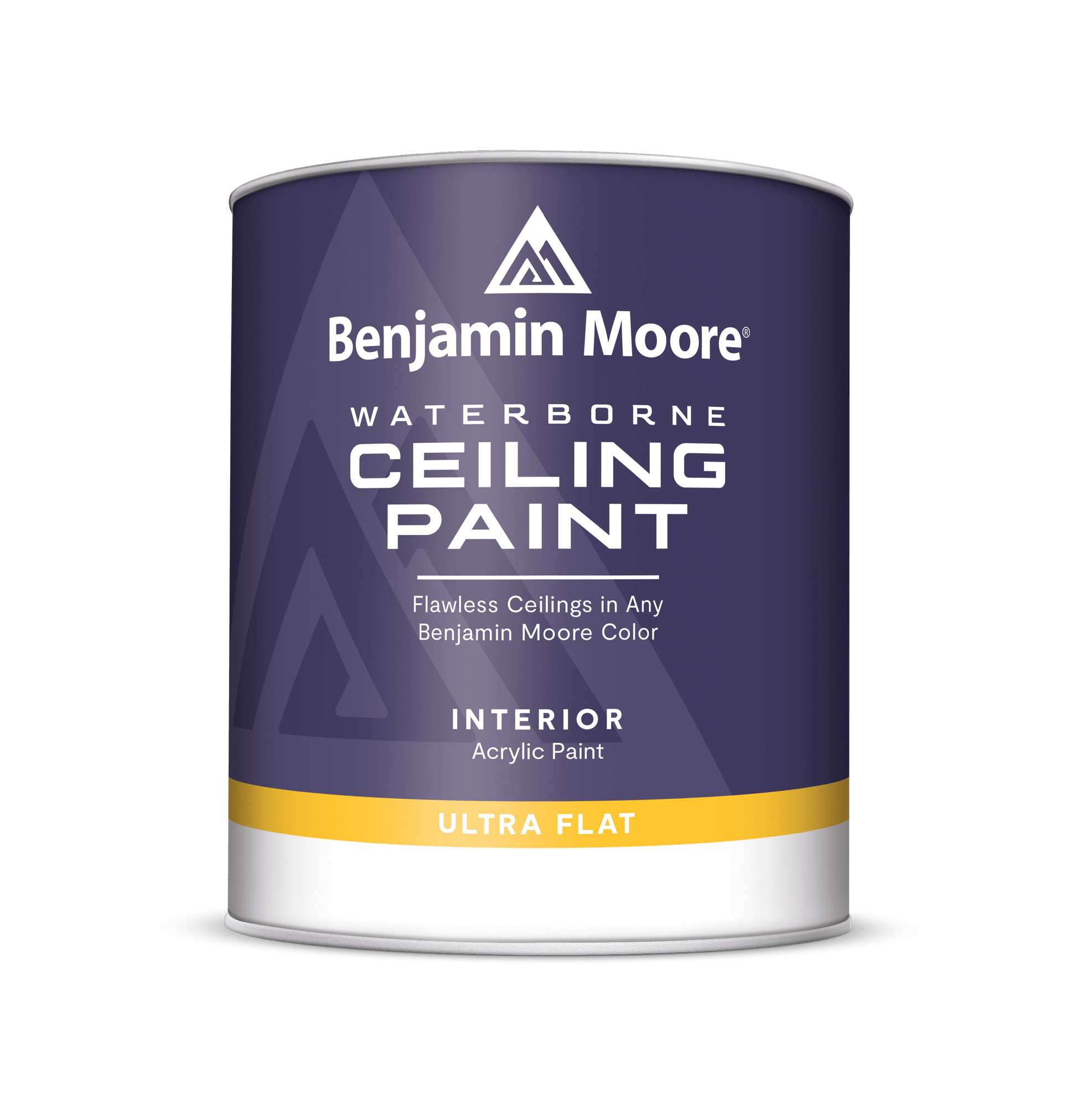 Benjamin Moore Waterborne Ceiling Paint - Rossi Paint Stores - Ultra Flat - Quart